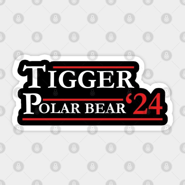 Road House: Tigger Polar Bear 2024 Sticker by Woodpile